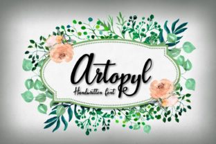 Artopyl: A Playful Script Handwritten Typeface for Creative Branding