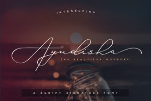 Ayudisha Script Handwritten Font for Elegant Web Design