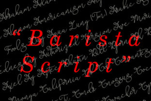 Barista Script Typeface for Elegant Brand Identity