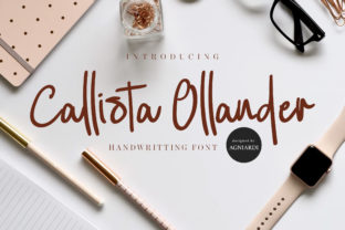 Callista Ollander: A Modern Script Handwritten Font for Elegant Branding