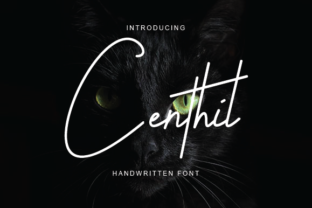 Centhil Script Font for Elegant Branding and Packaging