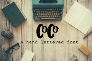 Coco: A Modern Handwritten Font for Authentic Brand Identity