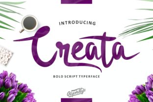Creata: A Modern Script Handwritten Font for Digital Branding