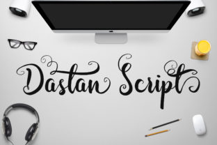 Dastan Script: A Playful Handwritten Font for Romantic Branding