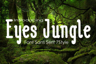 Eyes Jugle: A Bold Serif Typeface for Standout Craft Branding