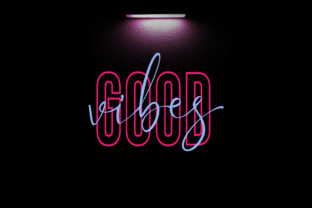 Good Vibes: A Script Handwritten Font Trio for Elegant Branding