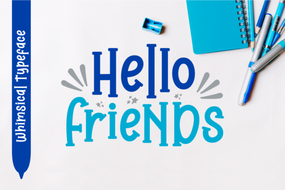 Hello Friends: The Bold Handwritten Font for Friendly Brand Identity