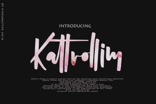 Kattrolim: The Vintage Script Font for Authentic Campaign Visuals