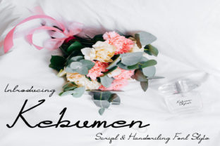 Kebumen: A Beautiful and Elegant Handwritten Font for Standout Branding