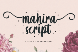 Mahira Handwritten Font for Romantic Web Design