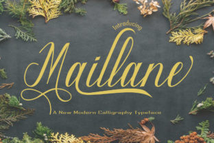 Maillane: A Charming Handwritten Font for Elegant Brand Identity