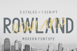 Rowland Family Typeface Review: Modern Sans Serif for Brand Identity
