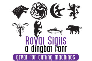 Royal Sigils: A Heraldic Dingbats Font for Editorial Design