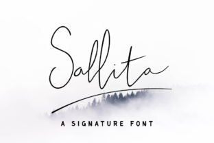 Sallita Script Handwritten Font for Modern Web Design