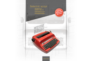 Selectric Script: The Perfect Handwritten Font for Boutique Branding