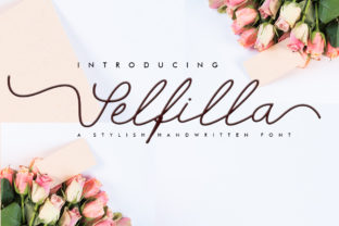 Selfilla: A Beautiful Script Handwritten Font for Editorial Design