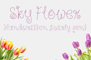 Sky Flower Typeface for Standout Campaign Visuals