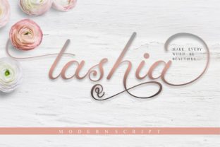 Tashia Script Handwritten Font Review for Makers