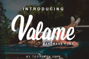 Valame: The Bold Handwritten Font for Campaign Visuals