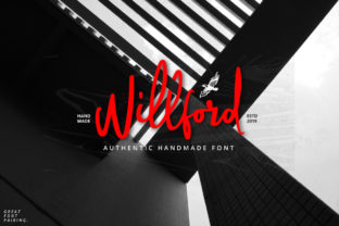 Willford: A Bold Handwritten Typeface for Modern Editorial Design